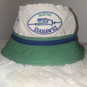Seattle Seahawks Vintage 90s Bucket Hat
